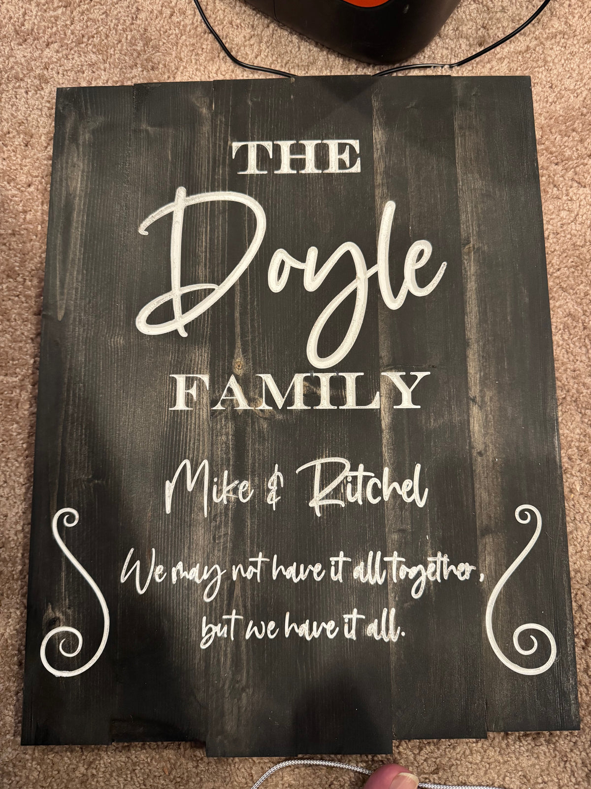 Family Name Sign